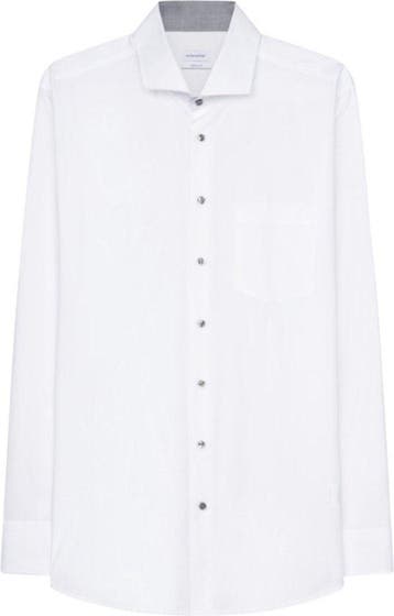 2dekans | Seidensticker Business Shirt - Wit - Maat 40 -, Ophalen of Verzenden, Zo goed als nieuw, Wit, Seidensticker