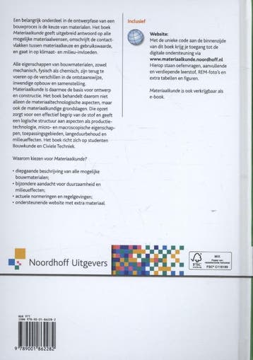 Materiaalkunde / Vast Boek 9789001862282 M.W. Verver, Boeken, Studieboeken en Cursussen, Verzenden, Gelezen, M.W. Verver
