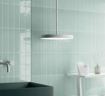 Wandtegel Turquoise 5x20cm (Muurtegels, Afbouwmaterialen), Doe-het-zelf en Verbouw, Tegels, Nieuw, 20 tot 40 cm, 10 m² of meer