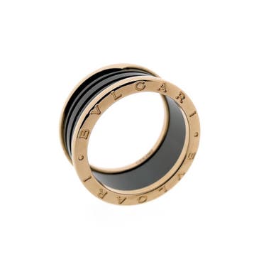 BVLGARI rosé gouden ring B.zero1, Sieraden, Tassen en Uiterlijk, Ringen, Gebruikt, 20 of groter, Heer, Ophalen of Verzenden