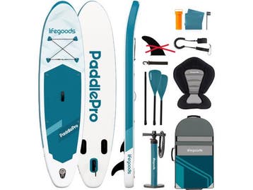 Veiling - LifeGoods SUP Board Allround Compact - Met Zitje -, Nieuw