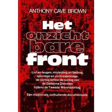 Het onzichtbare front - Anthony Cave Brown 9789026945465, Verzenden, Gelezen, Anthony Cave Brown