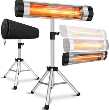 Infrarood Verwarming - Terrasverwarmer - Elektrische Heater, Verzenden, Zo goed als nieuw