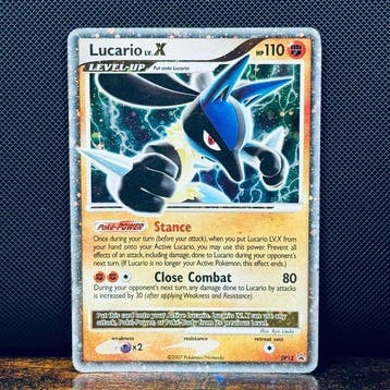 Pokémon Card - Lucario LV.X DP12 – Pokémon, Nieuw