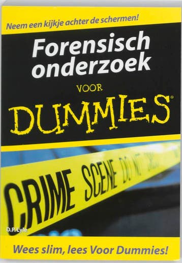Forensisch onderzoek voor Dummies / Voor Dummies - D.P. Lyle, Boeken, Verzenden, Zo goed als nieuw, D.P. Lyle