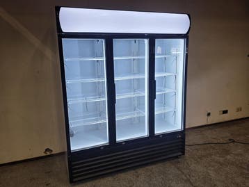 Saro 3-Deurs Koelkast GTK1065 – B160 x D61 x H198 cm - met, Witgoed en Apparatuur, Gebruikt
