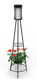 Solar Tuinlantaarn – Dimbare LED Buitenlamp op Zonne-energie, Verzenden, Nieuw