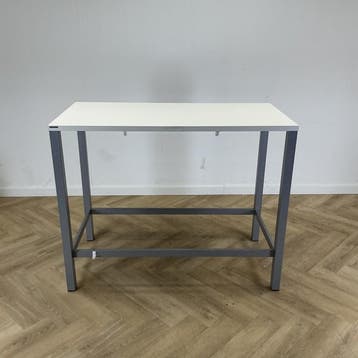 Wiesner- Hager sta-tafel (hxbxd) 111x140x70 cm, grijs - wit, Ophalen of Verzenden, Gebruikt