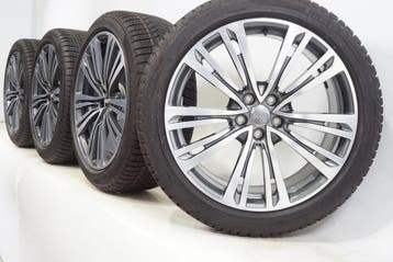 Audi A8 4N 20 inch velgen + Winterbanden Pirelli Origineel, Gebruikt, Velg(en), 20 inch, Winterbanden