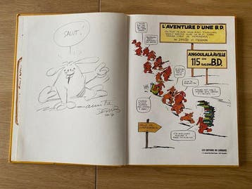 Derib - LAventure dune BD + dédicace - C - 1 Album -, Boeken, Stripboeken, Nieuw