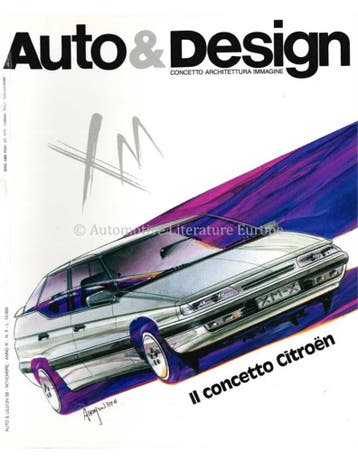 1989 AUTO & DESIGN MAGAZINE ITALIAANS & ENGELS 58, Boeken, Nieuw, Author