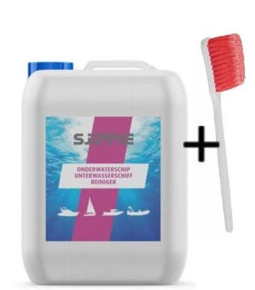 Sjippie onderwaterschip reiniger 2,5 liter + Borstel, Ophalen of Verzenden, Nieuw, Overige typen