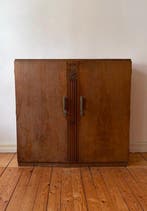 Kast - Hout - Art-Deco halfschrank