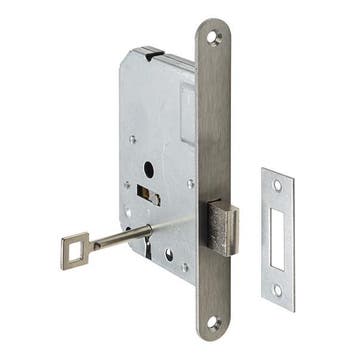 Deurbeslag | Kastslot | Intersteel | 55 mm (Klavier, RVS), Verzenden, Nieuw