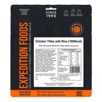 Kip Tikka met rijst - Expedition Foods