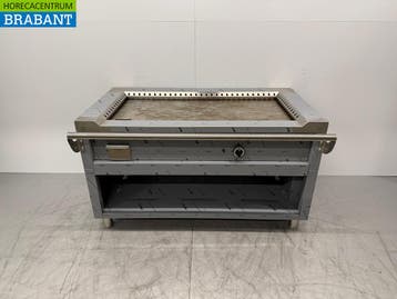 RVS Teppanyaki grill bakplaat grillplaat 144 cm GAS Horeca, Ophalen of Verzenden, Nieuw zonder verpakking
