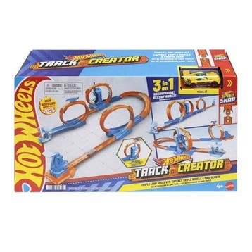 Hot Wheels knikkerbaan: een driedubbele looping-rage, Verzenden, Nieuw