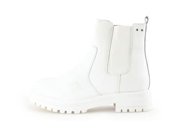 Nelson Chelsea boots in maat 40 Wit, Verzenden, Wit, Overige typen, Zo goed als nieuw