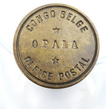 Poststempel - Origineel lakstempel zegelstempel Opala -, Gestempeld