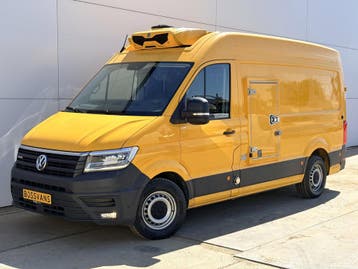 Volkswagen Crafter e-Crafter 36kWh 136PK, Automaat, Stof, Gebruikt, Zwart