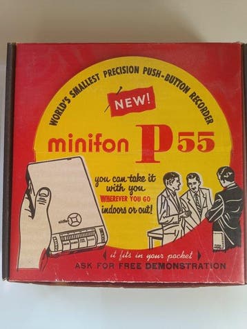 Protona - Geiss America - Minifon P55 – Volledige, Audio, Tv en Foto, Radio's, Nieuw