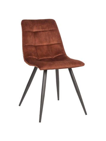 Stoel - Jelle - Velours - Rust - G-Line, Verzenden, Nieuw in verpakking