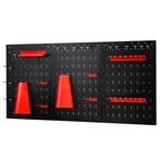 LIVSK Pegboard Organizer - Duurzaam Staal - 3 Pegboards & 25, Verzenden, Nieuw