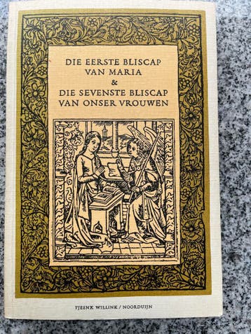 Die eerste bliscap van Maria en Die sevenste bliscap, Boeken, Gelezen, Verzenden, Dr. W. H. Beuken, Toneel