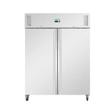 Dubbeldeurs staande koelkast | 1300L | RVS | GN 2/1 koelk..., Verzenden, Nieuw in verpakking