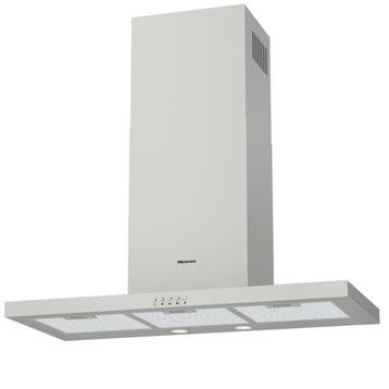 Hisense CH9T4BXUK - Wandschouw afzuigkap - 90 cm - 412 m³/u, Ophalen of Verzenden, Nieuw