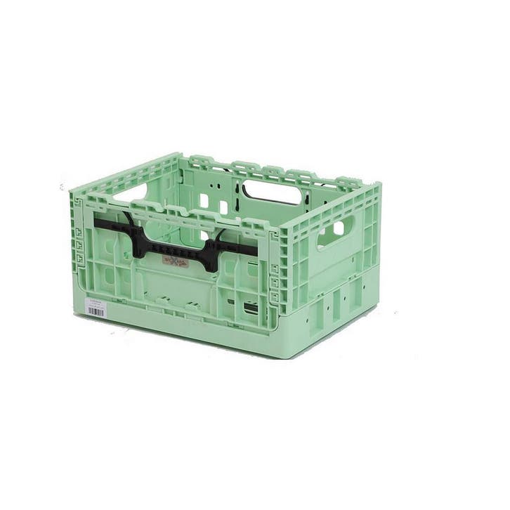 Wicked Smart Crate Licht Groen met zwarte grepen, Fietsen en Brommers, Fietsaccessoires | Fietsmanden, Nieuw, Verzenden