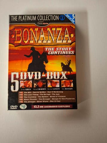 Bonanza 5 dvd box, Verzenden, Nieuw in verpakking