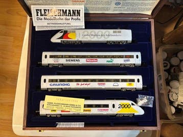 Fleischmann H0 - Zugset 2000 - Treinset (1) - Set van 4, Hobby en Vrije tijd, Nieuw