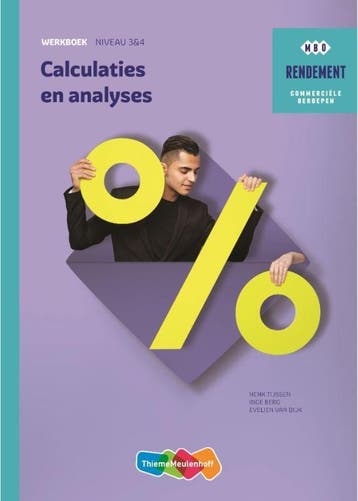 Calculaties & analyses Werkboek / Rendement - Henk Tijssen, Verzenden, Zo goed als nieuw, Henk Tijssen