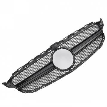 Grill | geschikt voor Mercedes-Benz C-Klasse W205 2014-2018, Auto-onderdelen, Verzenden, Nieuw, Mercedes-Benz