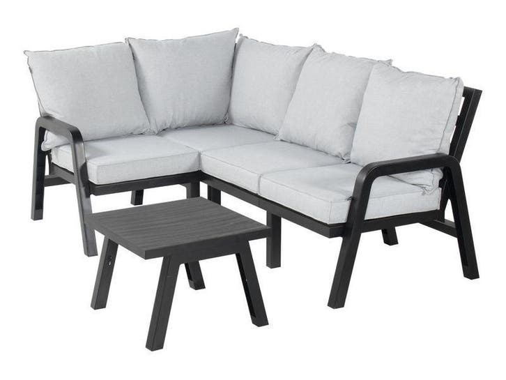 hartman ibiza hoeklounge set rechts s, Tuin en Terras, Tuinsets en Loungesets, Bank, Bijzettafel, 4 zitplaatsen, Nieuw, Kunststof