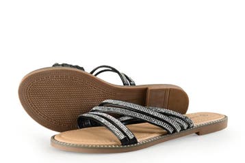 Claudia Ghizzani Sandalen in maat 39 Zwart, Claudia Ghizzani, Verzenden, Zwart, Sandalen of Muiltjes