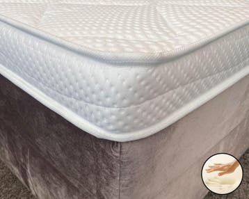 Tencel Topper Nasa Traagschuim 12 cm - 90 x 220, Nieuw