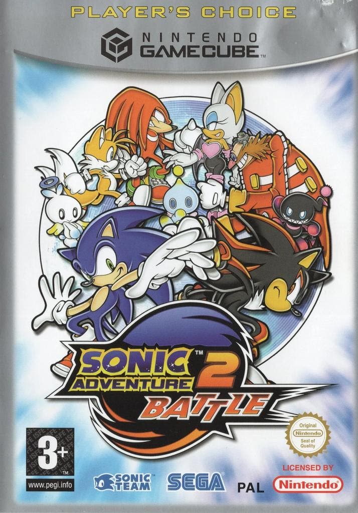 Sonic Adventure 2 Battle [Players Choice] - Nintendo GameC…, Spelcomputers en Games, Games | Nintendo GameCube, Zo goed als nieuw