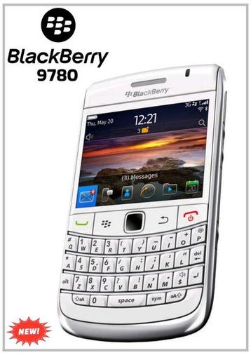 Blackberry Bold 9780 - Mobiele telefoon - In originele, Nieuw