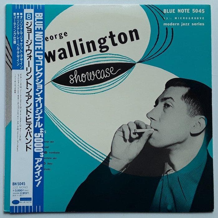 GEORGE WALLINGTON - LP - JAPAN - G. W. and His Band - BLUE, Cd's en Dvd's, Vinyl Singles