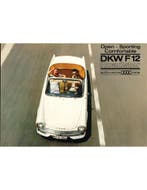 1964 DKW F12 ROADSTER BROCHURE ENGELS, Nieuw, Author