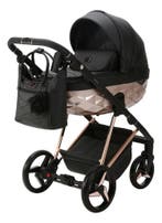 Adamex Quantum Star Black/Bronze 2-in-1 Kinderwagen, Verzenden, Nieuw