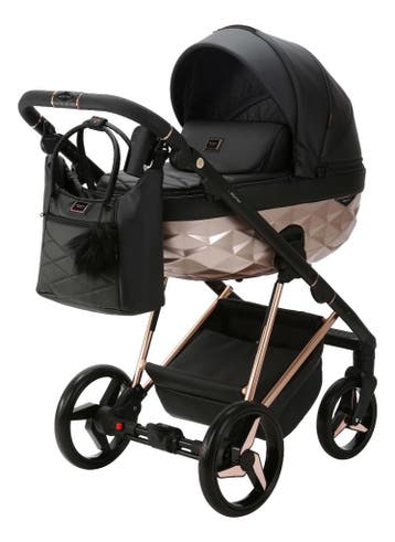 Adamex Quantum Star Black/Bronze 2-in-1 Kinderwagen, Verzenden, Nieuw