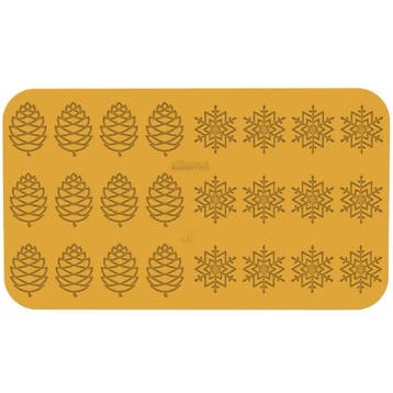 Silikomart Siliconen Mat Inverno (24x) 6,7x4,7cm**, Hobby en Vrije tijd, Verzenden, Nieuw