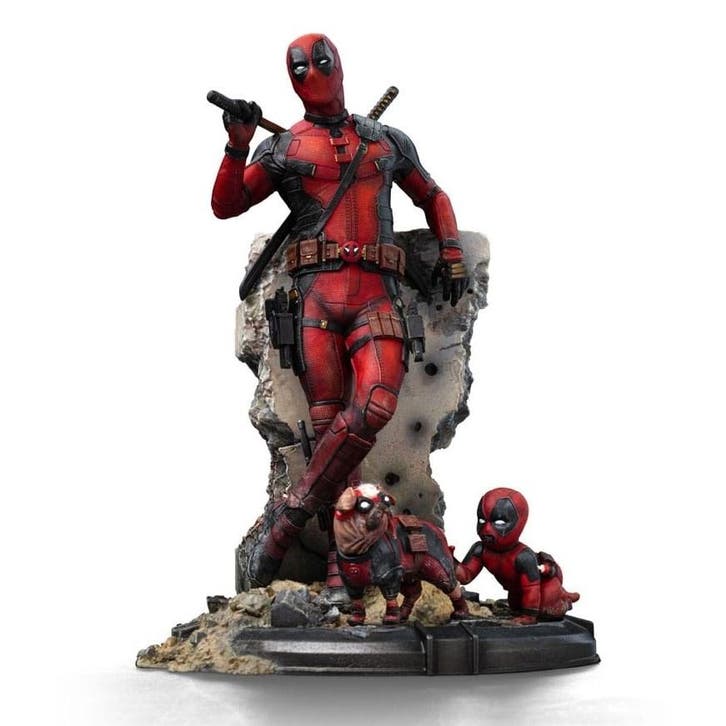 Deadpool & Wolverine Art Scale Statue 1/10 Deadpool 21 cm, Verzamelen, Film en Tv, Nieuw, Ophalen of Verzenden