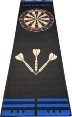 ABC Darts – Dartmat Antracite BLAUW - 80 x 241 cm (Dart Ma, Ophalen of Verzenden, Nieuw, Overige typen