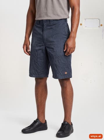Dickies Korte broeken Heren maat 33 Marineblauw Vintage, Kleding | Heren, Broeken en Pantalons, Ophalen of Verzenden, Nieuw