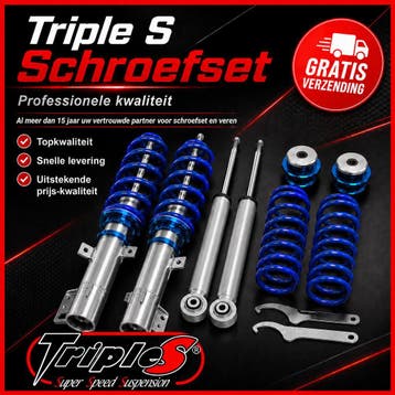 Triple S / JOM Schroefset Opel Astra G Sedan Coupe Cabrio, Verzenden, Nieuw