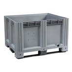 Palletbox kunststof 120x100x76cm gesloten, 3-sledes, nieuw -, Doe-het-zelf en Verbouw, Kratten en Dozen, 100 cm of meer, 60 cm of meer
